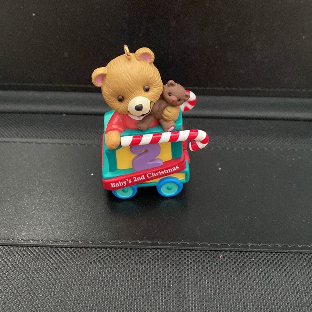 Baby’s second Christmas hallmark ornament